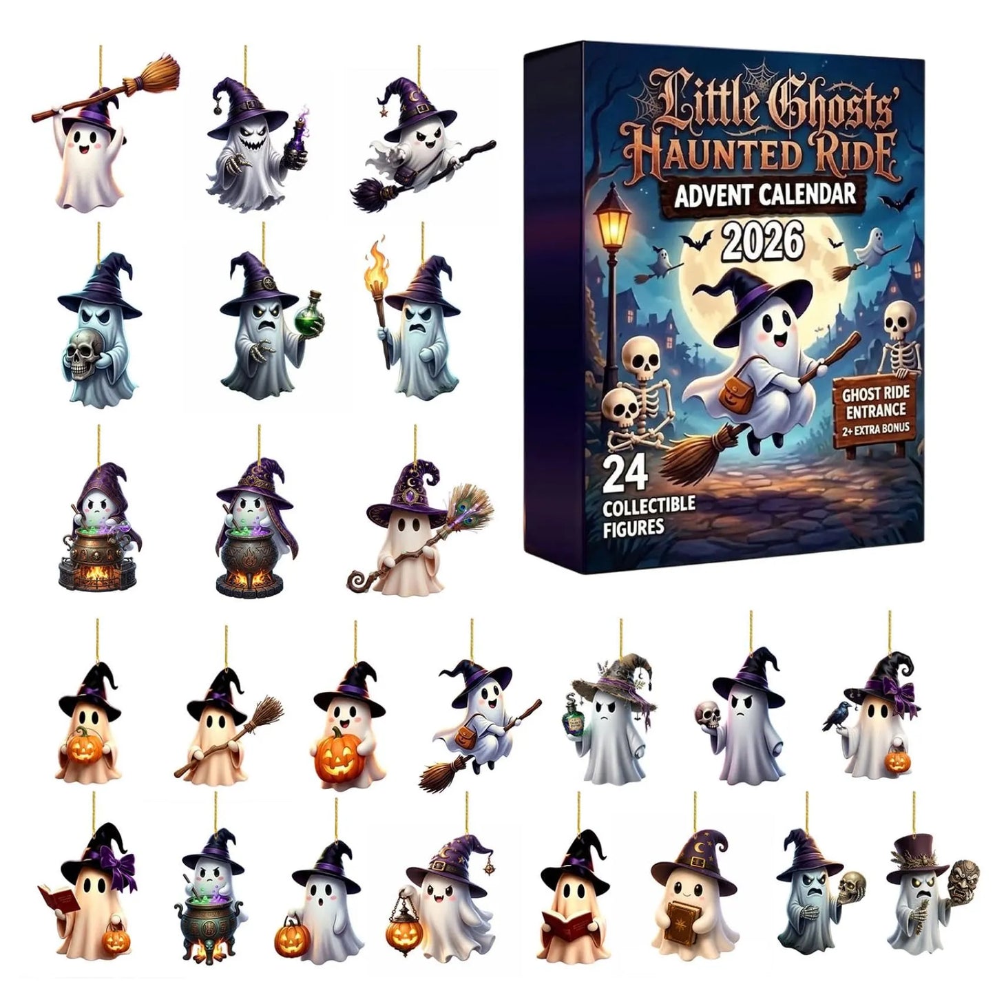 👻Halloween Ghost Advent Calendar 2026🎁