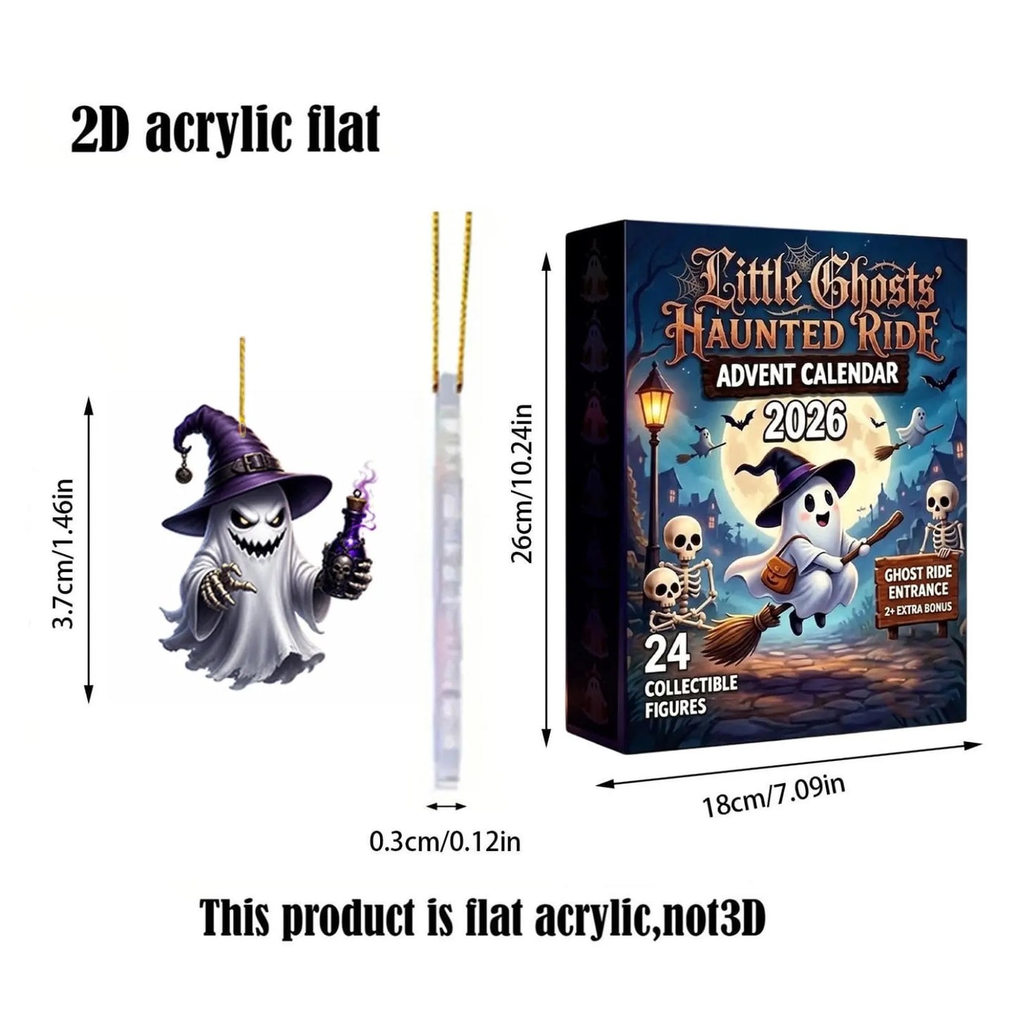 👻Halloween Ghost Advent Calendar 2026🎁
