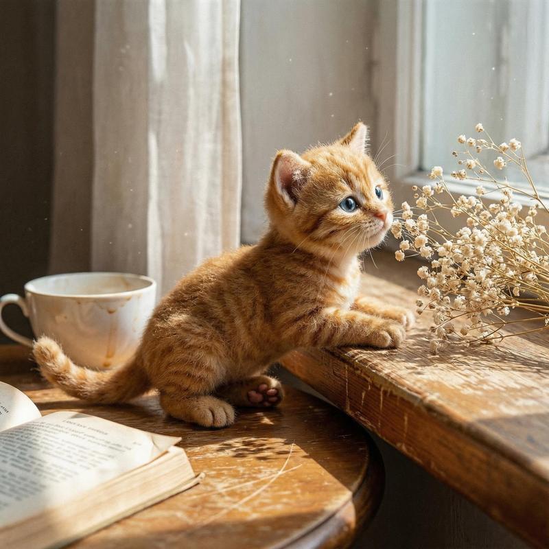 Interactive Robot Cat – Realistic Plush Pet That Walks, Barks & Wags Its Tail 🐱