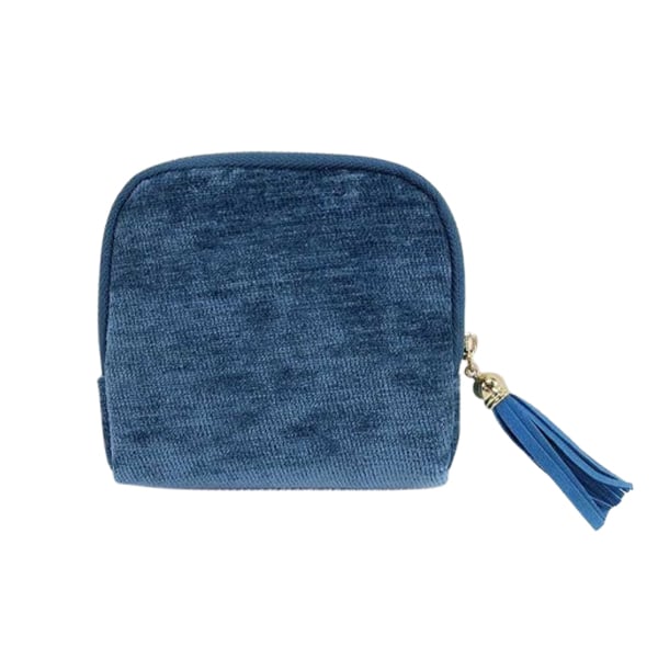 💎 Travel Jewelry Organizer Bag – Cotton-Lined Multi-Layer Case, Tangle-Free Storage