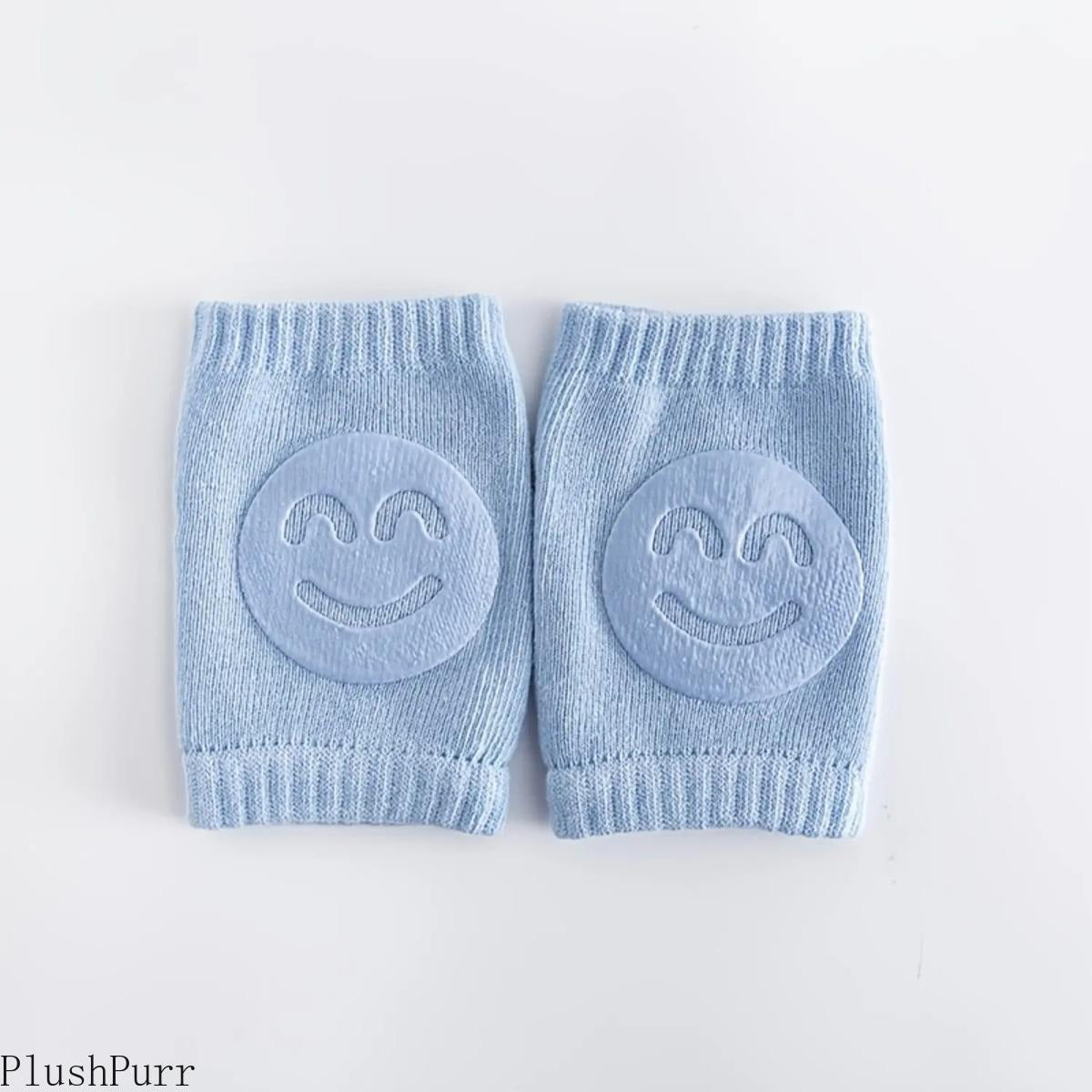 👶 Baby Crawling Knee Pads – 4-Piece Non-Slip Thick Soft Set, Fall Protection for Camping